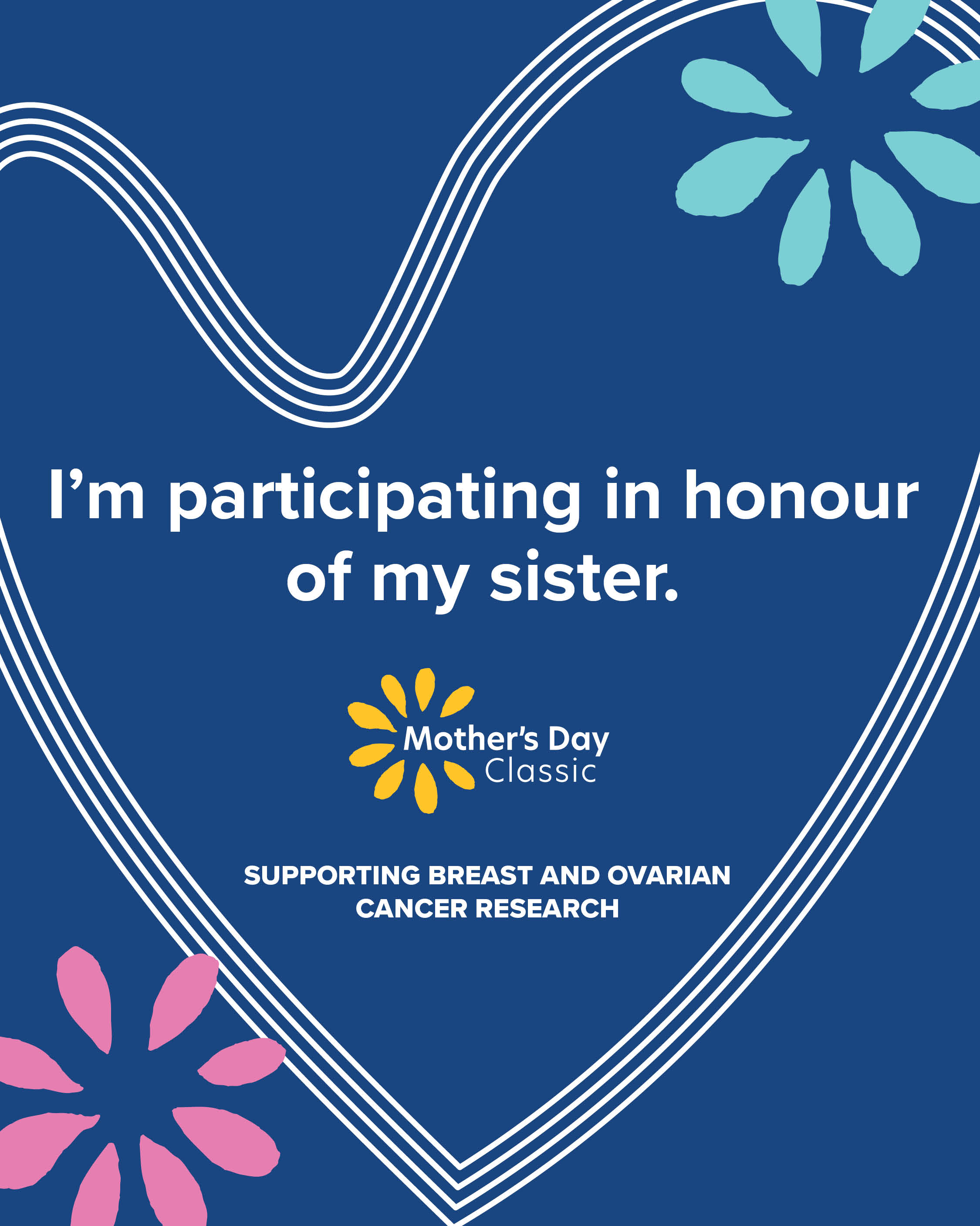 2026 - In honour of my sister
