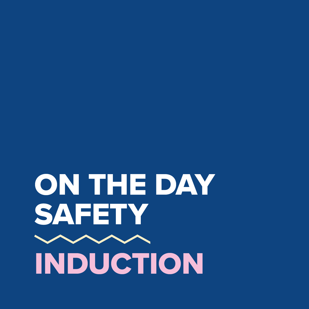 MDC2021_On The Day Safety Induction