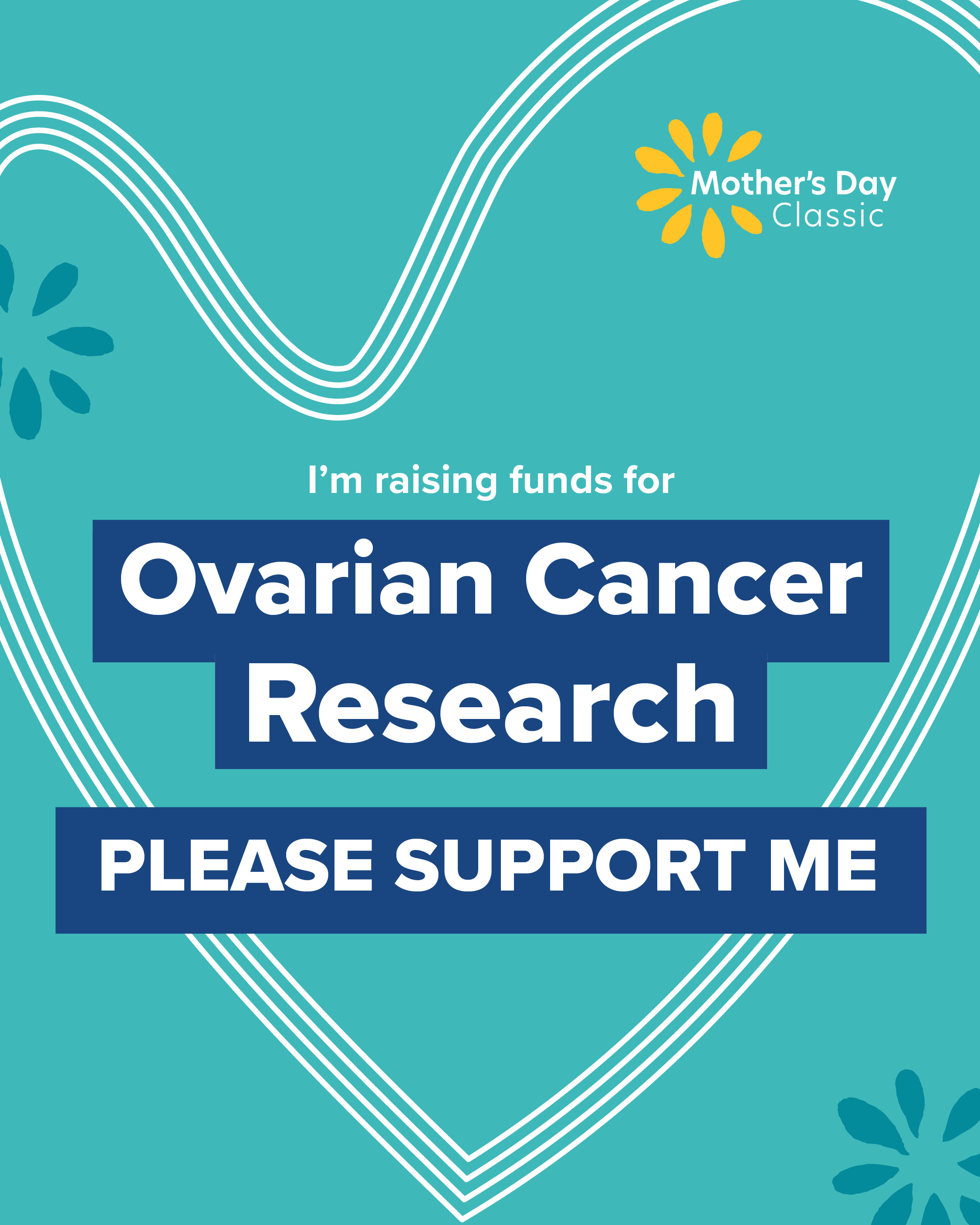 2026 - Support me - ovarian cancer research