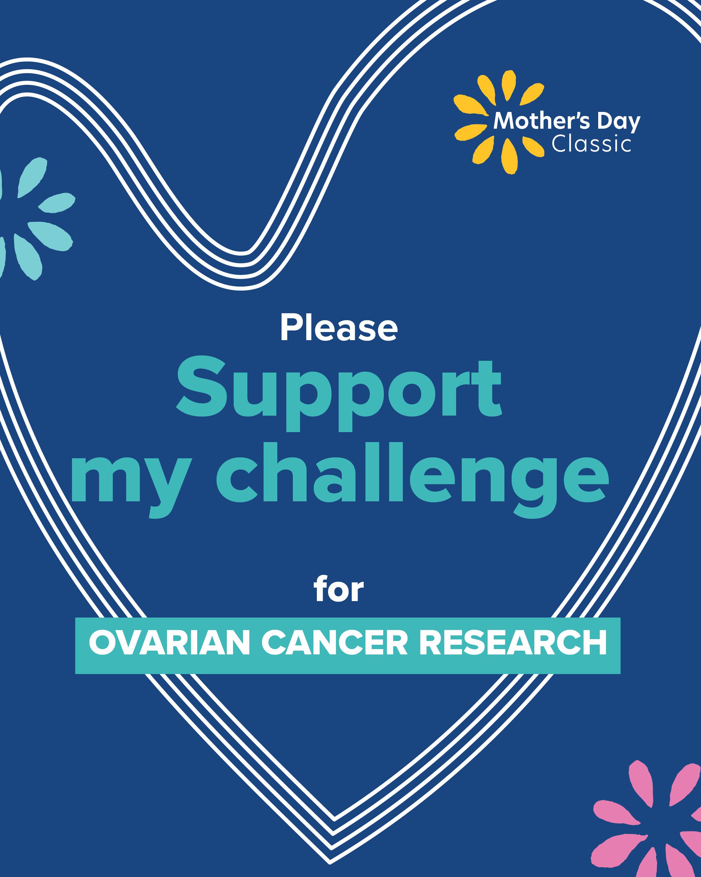 2026 - support my challenge_Ovarian cancer research